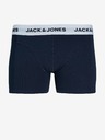 Jack & Jones Komplet petih boksarskih hlač Jack & Jones v kaki, modri, sivi in črni barvi