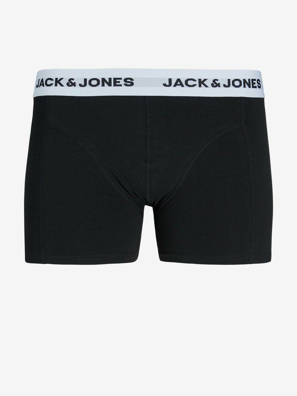 Jack & Jones Komplet petih boksarskih hlač Jack & Jones v kaki, modri, sivi in črni barvi