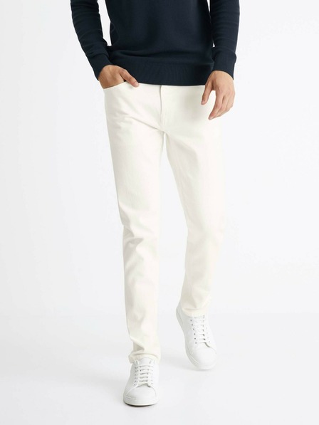 Celio Kremaste moške kavbojke ozkega kroja Celio Coslim4
