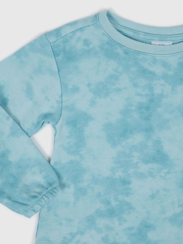 GAP Detská batikovaná mikina GAP