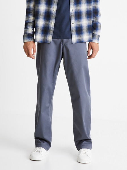 Celio Modre moške ohlapne hlače Celio Coloose1