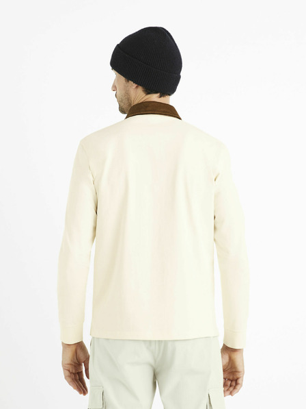 Celio Kremasta moška polo majica Celio Ceroy