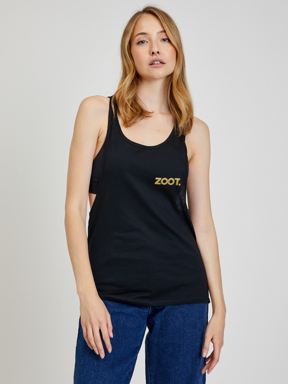 ZOOT.collab Črna ženska majica ZOOT