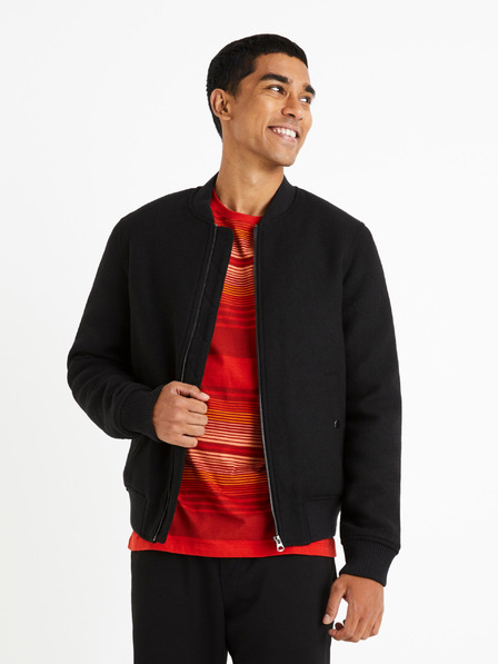 Celio Črna moška bomber jopa Celio Cubeauty