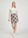 Orsay Bež-sivo žensko karirasto krilo ORSAY