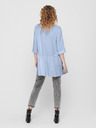 ONLY Svetlomodra ženska srajčna obleka ONLY Ditte