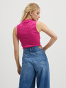 ONLY Temno rožnata ženska majica ONLY Nessa