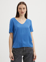 Vila Modra ženska osnovna majica VILA Paya