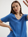Vila Modra ženska osnovna majica VILA Paya