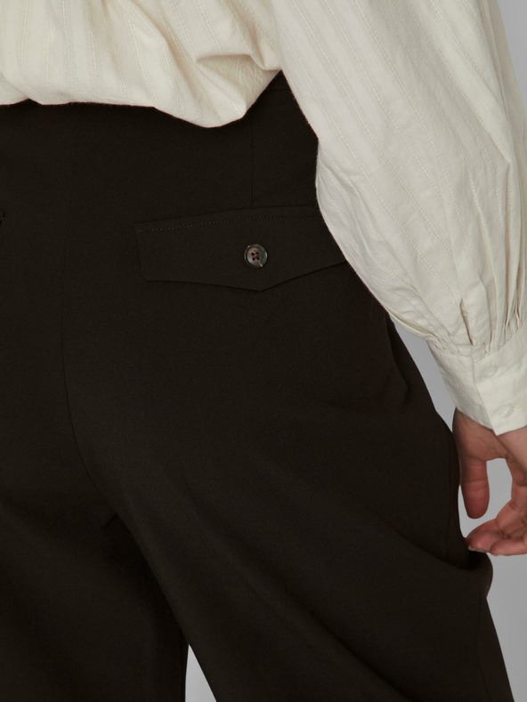 Vila Črne ženske hlače VILA Clory