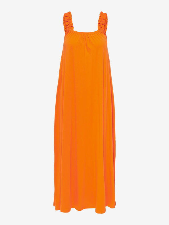 ONLY Oranžna ženska obleka ONLY May