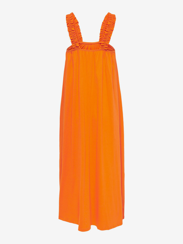 ONLY Oranžna ženska obleka ONLY May