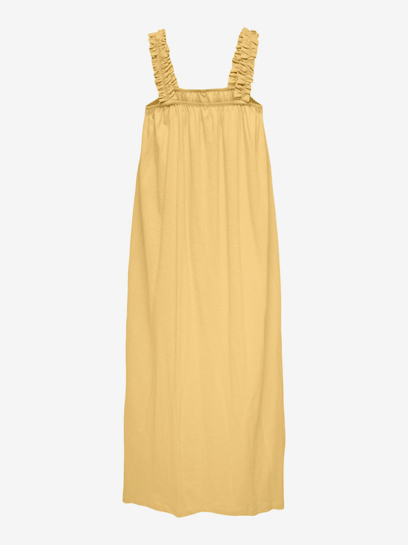 ONLY Rumena ženska obleka ONLY maj