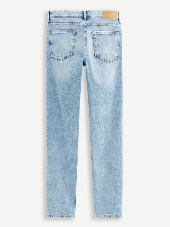 Celio Modre moške kavbojke ozkega kroja Celio C25 Dostroy2