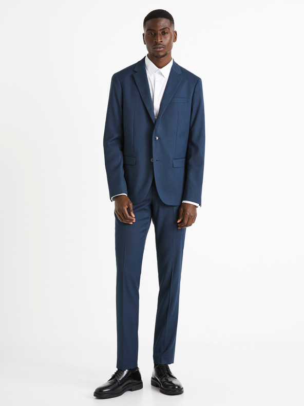 Celio Modre moške hlače Celio Doarmure