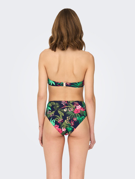 ONLY Zeleni cvetlični spodnji del ženskih kopalk ONLY Juliette