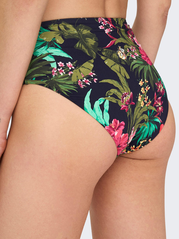 ONLY Zeleni cvetlični spodnji del ženskih kopalk ONLY Juliette