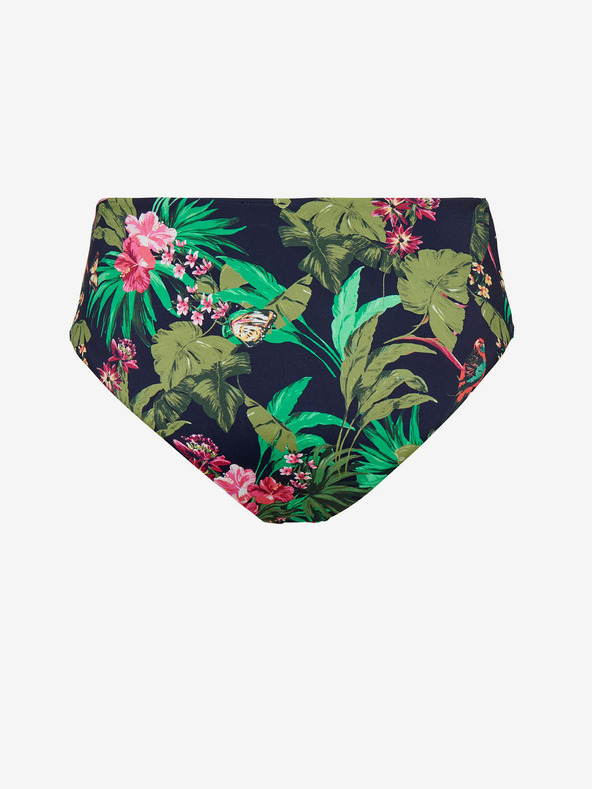 ONLY Zeleni cvetlični spodnji del ženskih kopalk ONLY Juliette