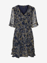 Vero Moda Curve Temno modra ženska vzorčasta obleka by VERO MODA CURVE Dora