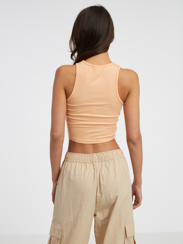 ONLY Oranžna ženska majica s tankom ONLY Belia