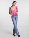 Pieces Roza ženska kratka majica Pieces Tegan