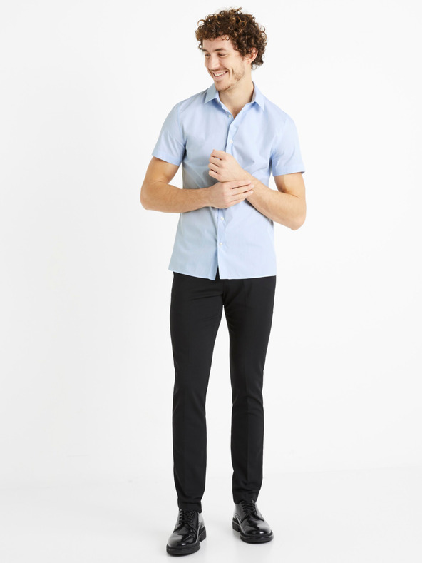 Celio Svetlo modra moška srajca Celio Masantal2c