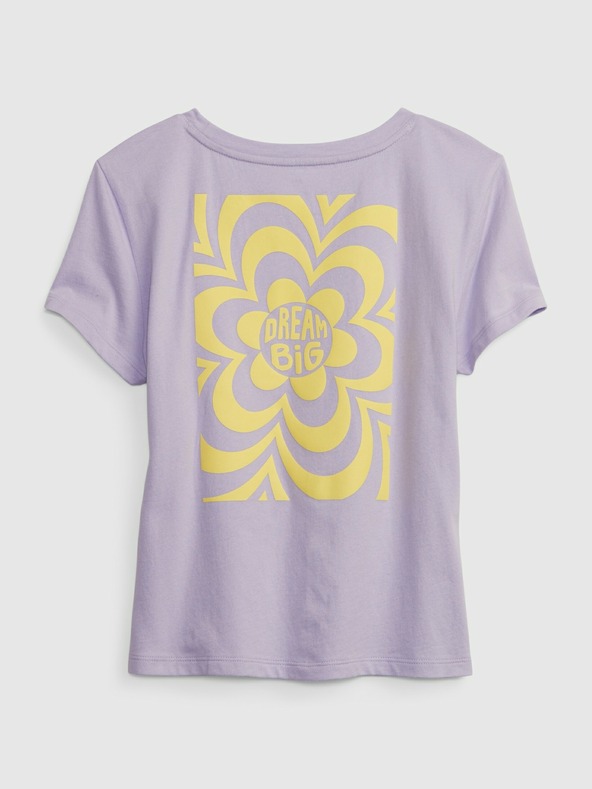 GAP Otroška majica s potiskom Gap