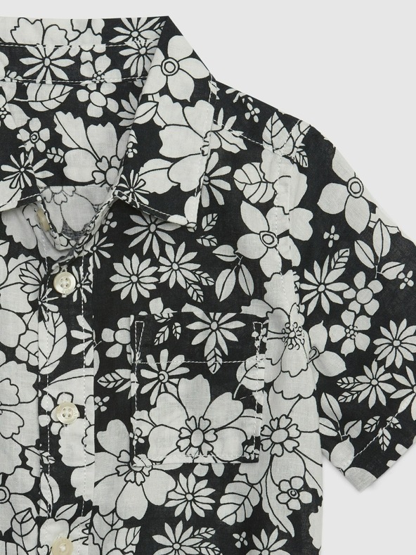 GAP Otroška platnena majica Gap