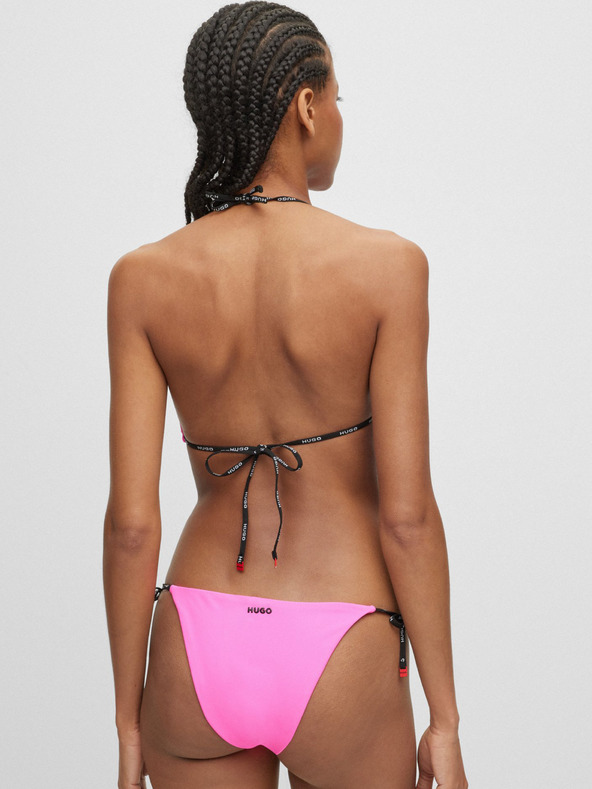 HUGO Temno roza spodnji del ženskih kopalk HUGO