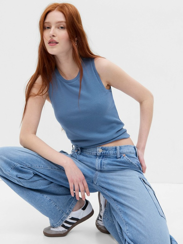 GAP Crop top na ramienka GAP