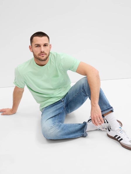 GAP Gap majica prevelike velikosti z žepom