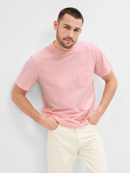 GAP Gap majica prevelike velikosti z žepom