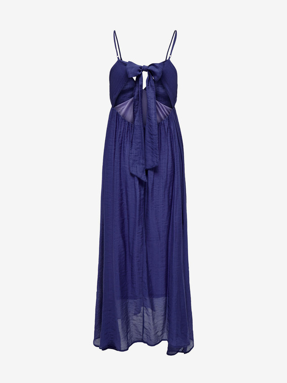 ONLY Modra ženska maksi obleka ONLY Phoenix