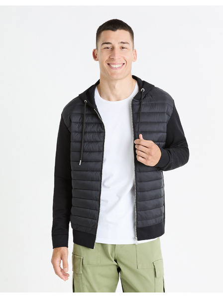 Celio Črna moška jakna Celio Fequilted
