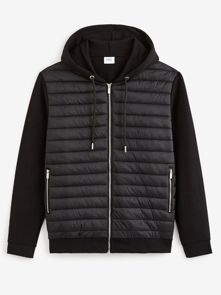 Celio Črna moška jakna Celio Fequilted
