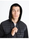 Celio Črna moška jakna Celio Fequilted