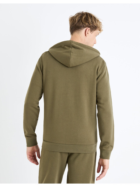 Celio Kaki moška majica s kapuco Celio Fethree