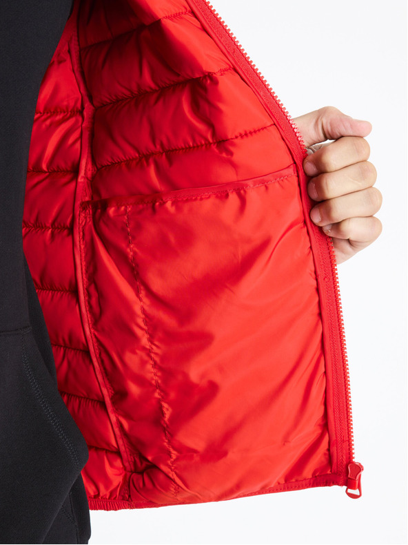 Celio Rdeča moška prešita jopica Celio Fulock