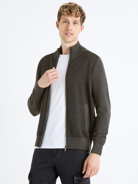 Celio Siv moški pulover Celio Fegillou