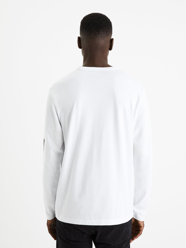 Celio Bela moška majica s potiskom Celio Feprime