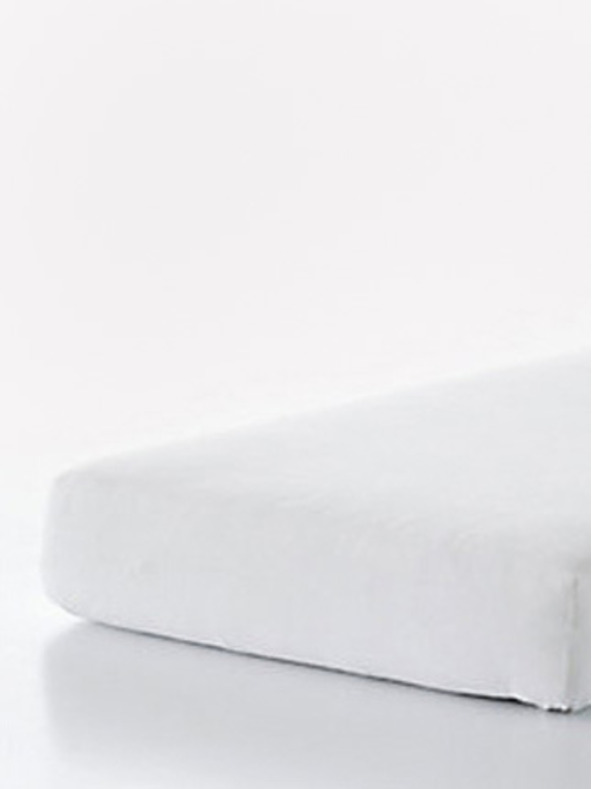 Good Morning 140x200 Bela zaščitna rjuha Good Morning