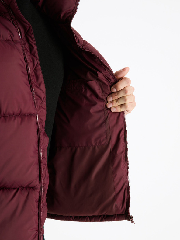 Celio Moška bordo prešita zimska jakna Celio Fuparigi