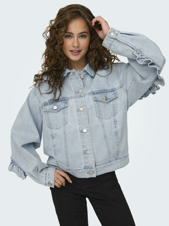ONLY Svetlomodra ženska jakna iz džinsa ONLY Penny