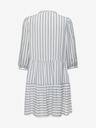 ONLY Modro-bela črtasta ženska obleka ONLY Kaya