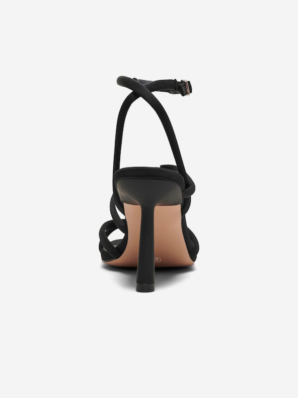 ONLY Črni ženski sandali s peto ONLY Amina-1