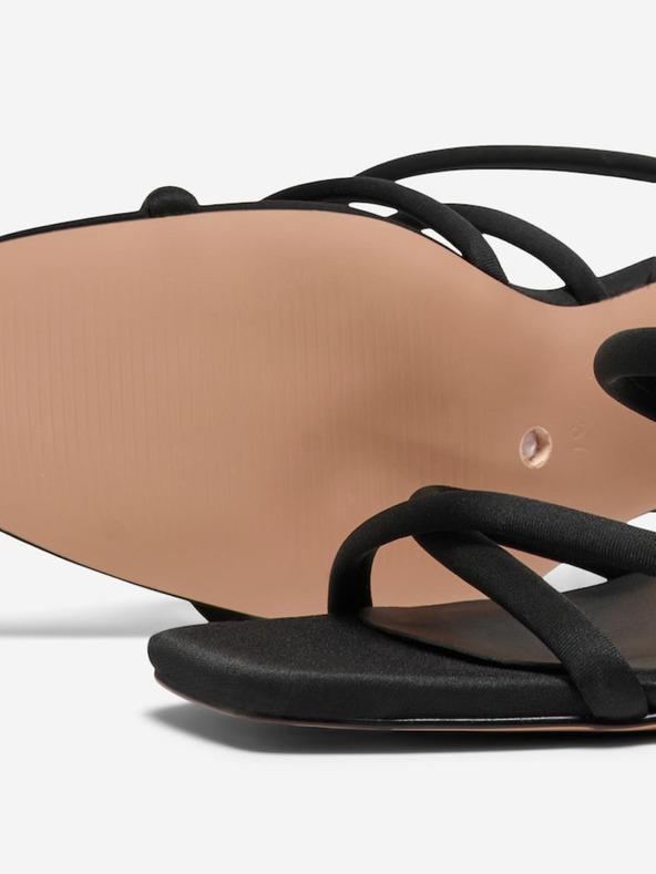 ONLY Črni ženski sandali s peto ONLY Amina-1