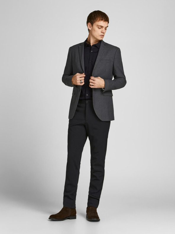 Jack & Jones Črna Moška majica Jack & Jones Lacardiff