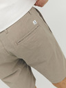 Jack & Jones Bež moške hlače chino s platnom Jack & Jones Dave