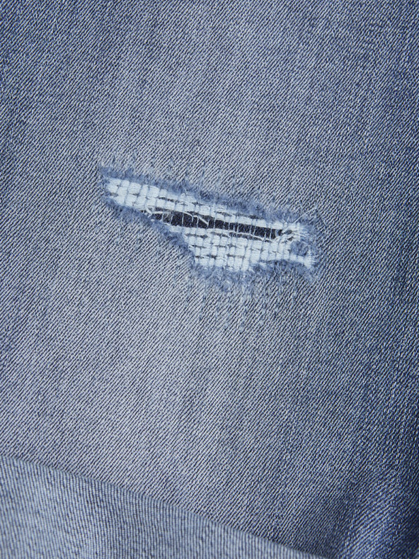 Jack & Jones Modre moške kratke hlače iz džinsa Jack & Jones Rick