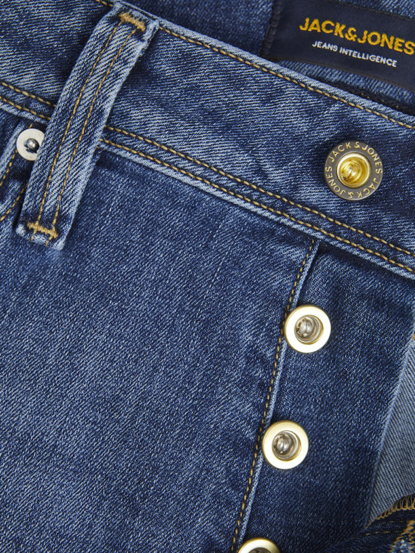 Jack & Jones Modre moške kratke hlače iz džinsa Jack & Jones Rick